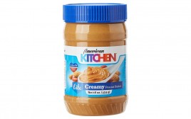 American Kitchen Lite Creamy Peanut Butter  Jar  454 grams